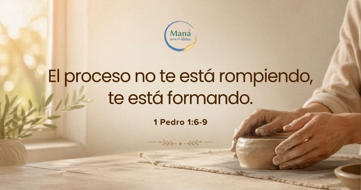 Cuando el proceso no te está rompiendo, te está formando