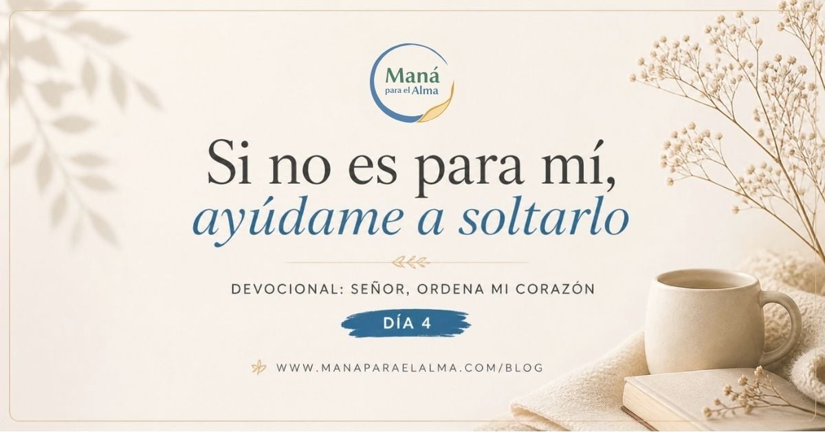 Si no es para mí, ayúdame a soltarlo