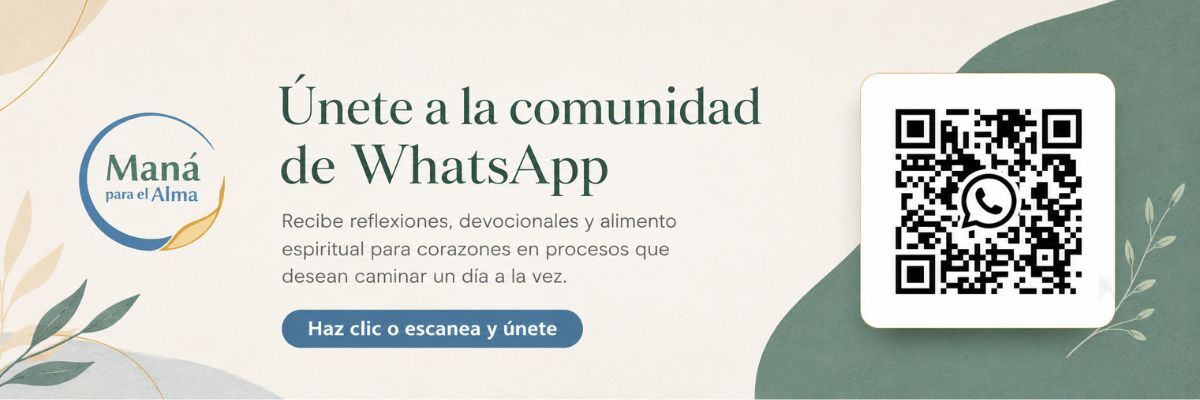 Únete a la comunidad de WhatsApp de Maná para el Alma